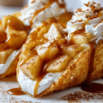Caramel Apple Dessert Tacos
