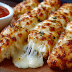 Cheesy Garlic Breadsticks
