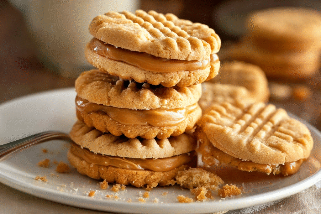 Classic Peanut Butter Sandwich Cookies