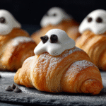 Ghostly Croissant Treats