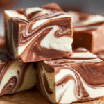 Marbled Chocolate Swirl Fudge