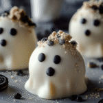 Oreo Truffle Ghosts