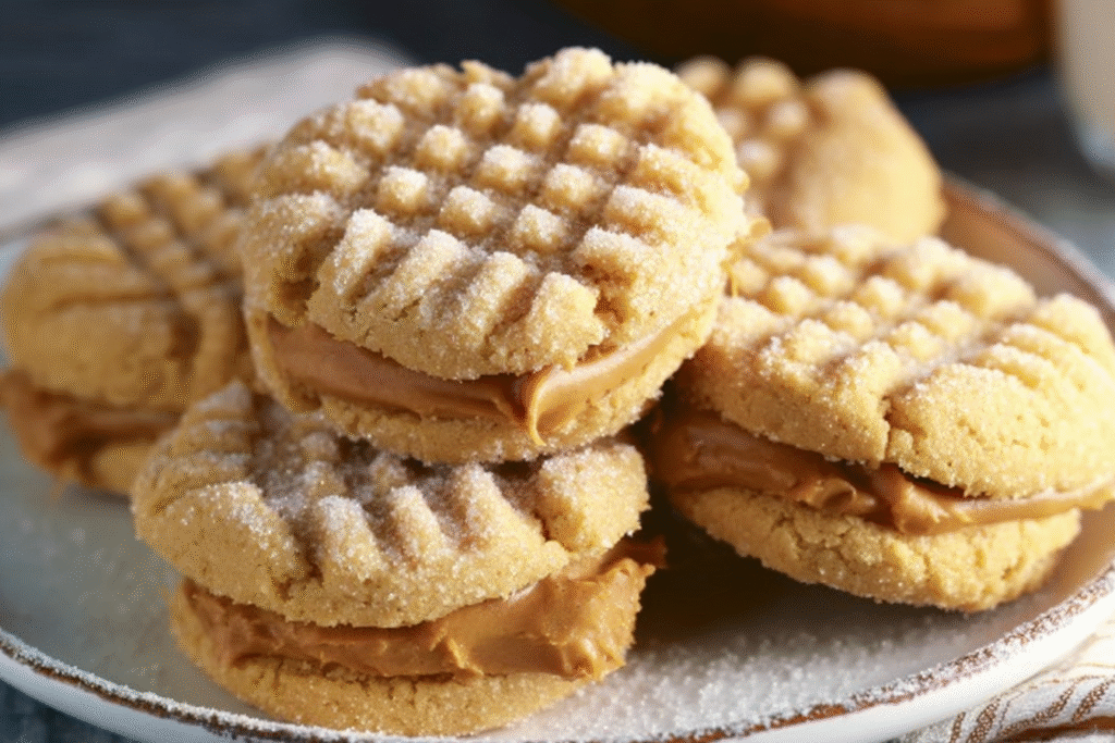 Peanut Butter Sandwich Cookies