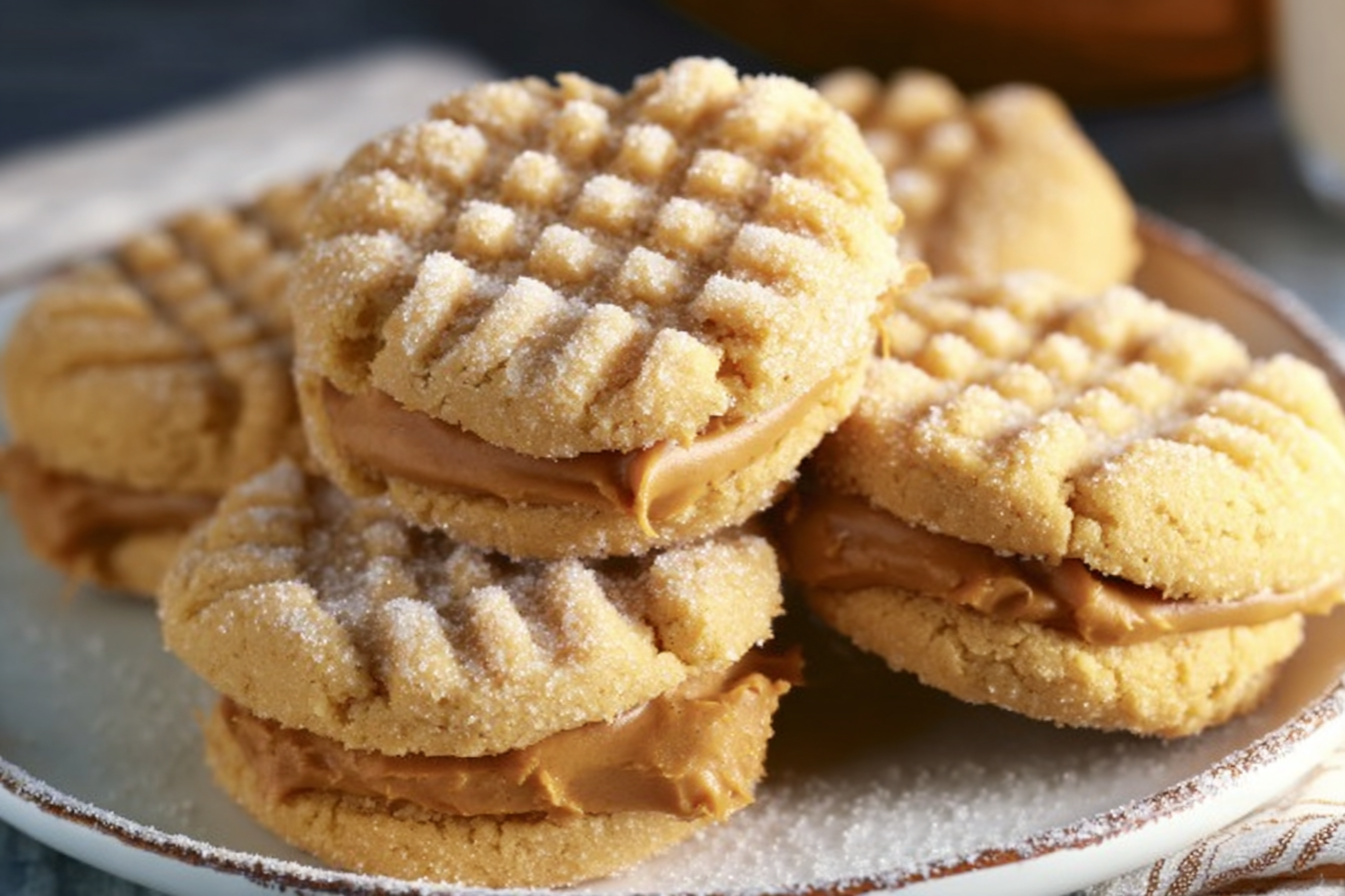 Peanut Butter Sandwich Cookies