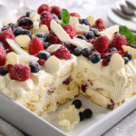 White Chocolate Berry Tiramisu