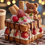 Bear Café Chocolate Toast Stack