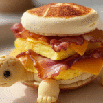 Breakfast Turtle Sandwich