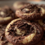 Chocolate Cheesecake Swirl Cookies