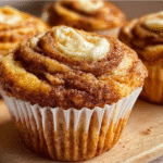Cinnamon Swirl Cream Cheese Muffins