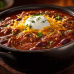 Classic Beef and Bean Chili