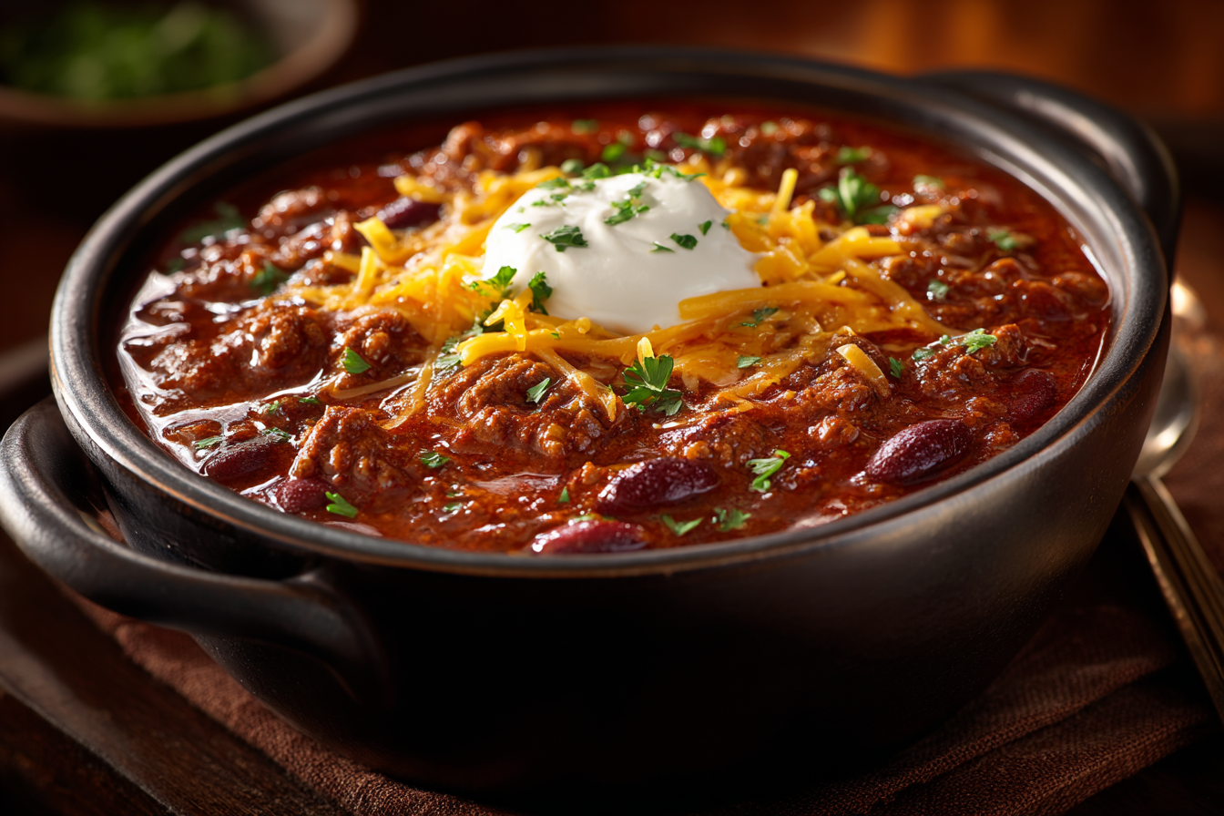 Classic Beef and Bean Chili