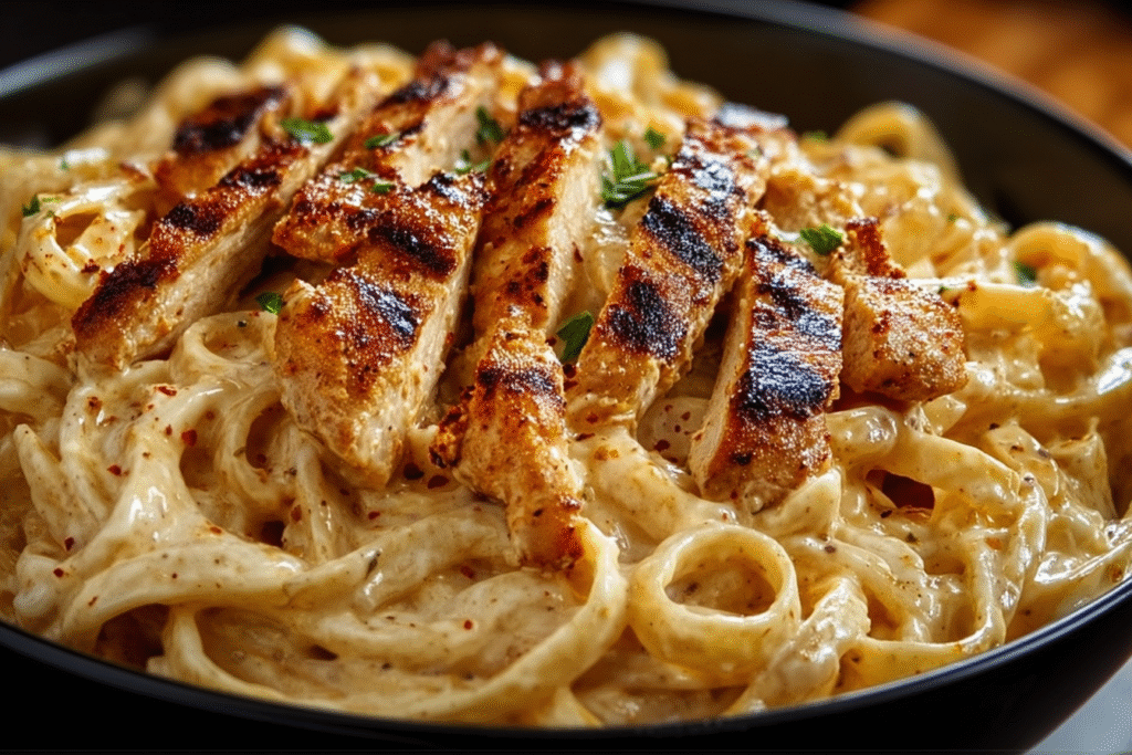 Creamy Cajun Chicken Alfredo