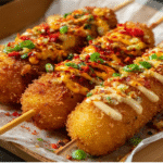 Crispy Korean Corn Dogs