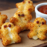 Crispy Mozzarella Ghost Bites