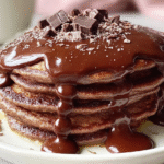 Decadent Double Chocolate Pancakes