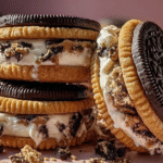 Double Cookie Cream Sandwiches