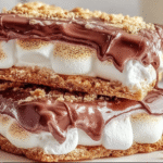 Gooey S’mores Cookie Bars