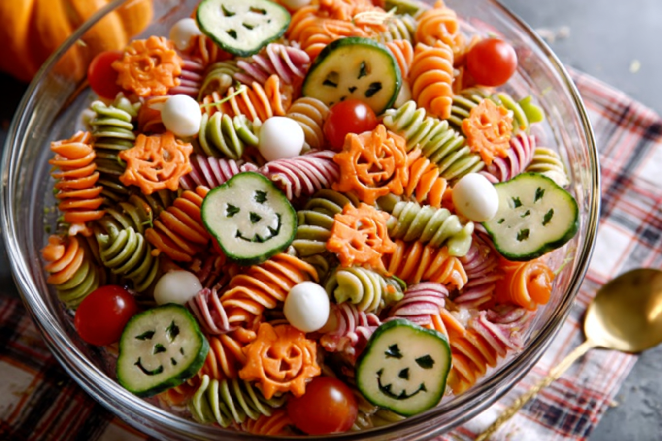 Halloween Pasta Salad
