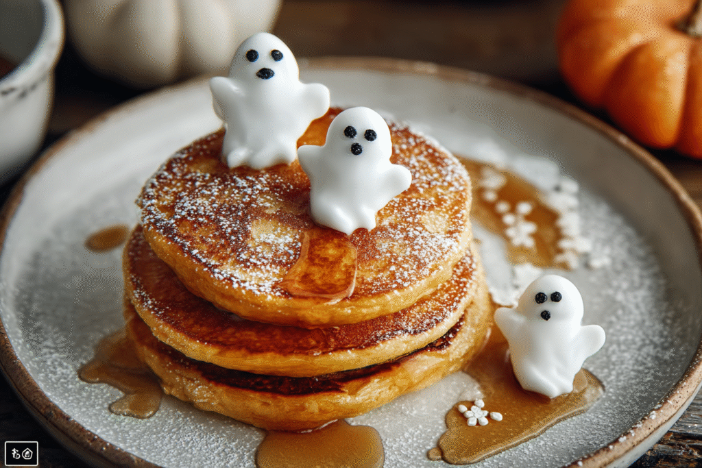 Haunted Pumpkin Pancakes