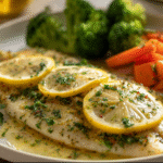 Lemon Herb Butter Tilapia