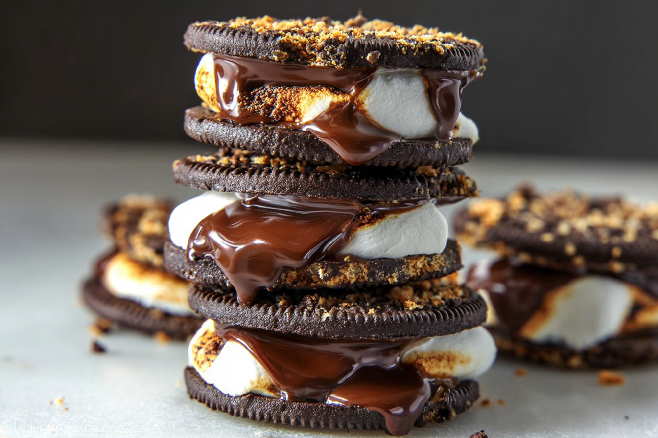 Oreo S’mores Stacks