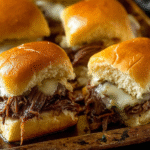 Savory Shredded Beef Sliders