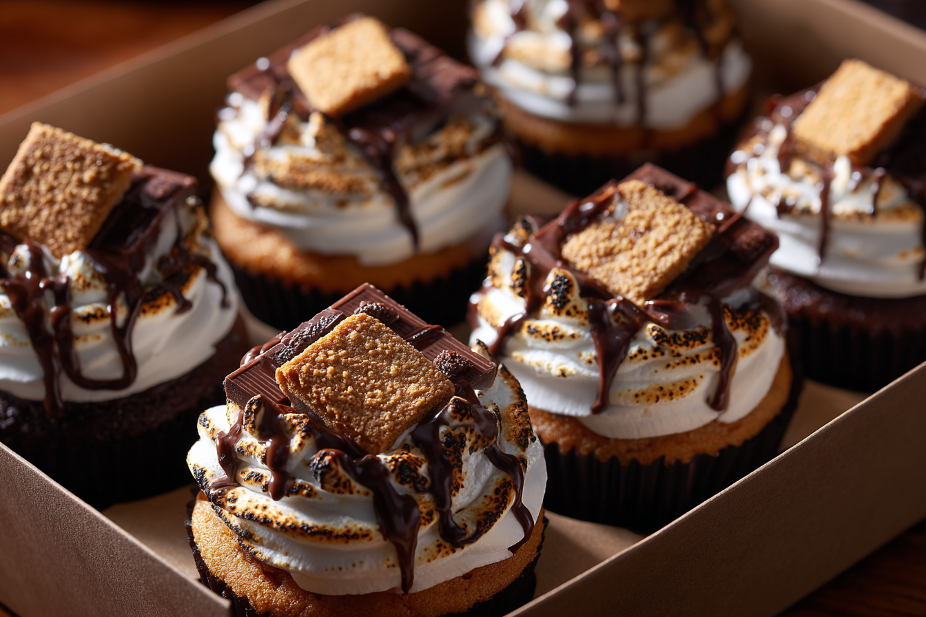 S’mores Cupcakes
