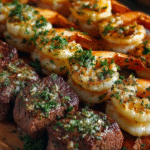 Surf & Turf Garlic Butter Skewers
