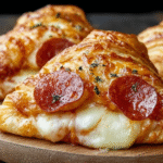 Witch Hat Pizza Puffs