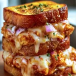 Cheesy Spicy Chicken Sandwich Stack First Image