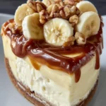 Banana Caramel Cheesecake Delight First Image