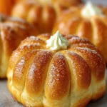 Pumpkin Shaped Bread Rolls First Image