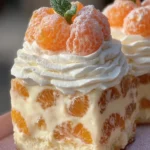 Creamy Mandarin Layered Cake First Image