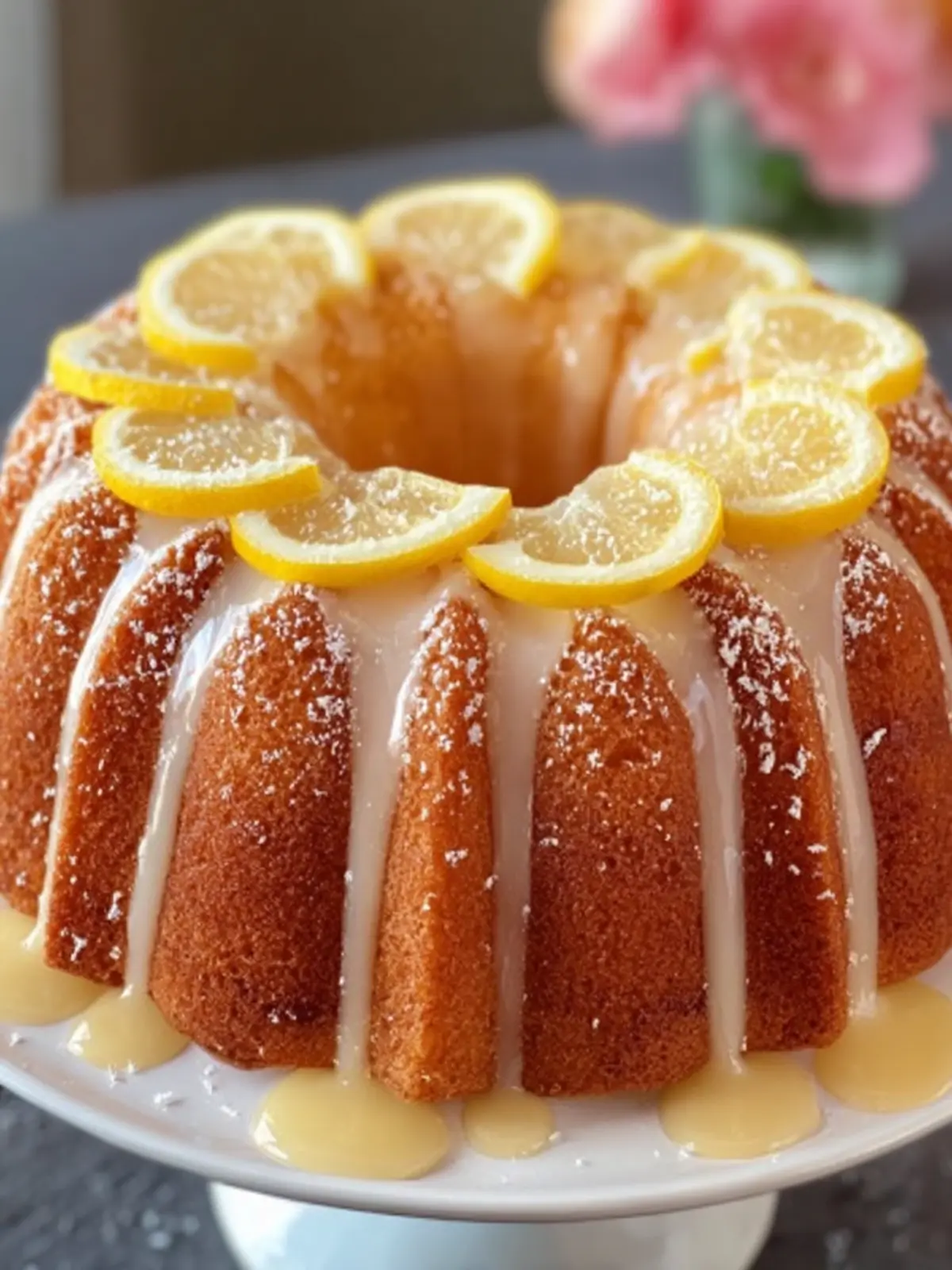 Lemon Drizzle Bundt Cake First Image