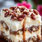 Creamy Pecan Layered Dessert First Image