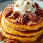 Pumpkin Pecan Pancakes First Image