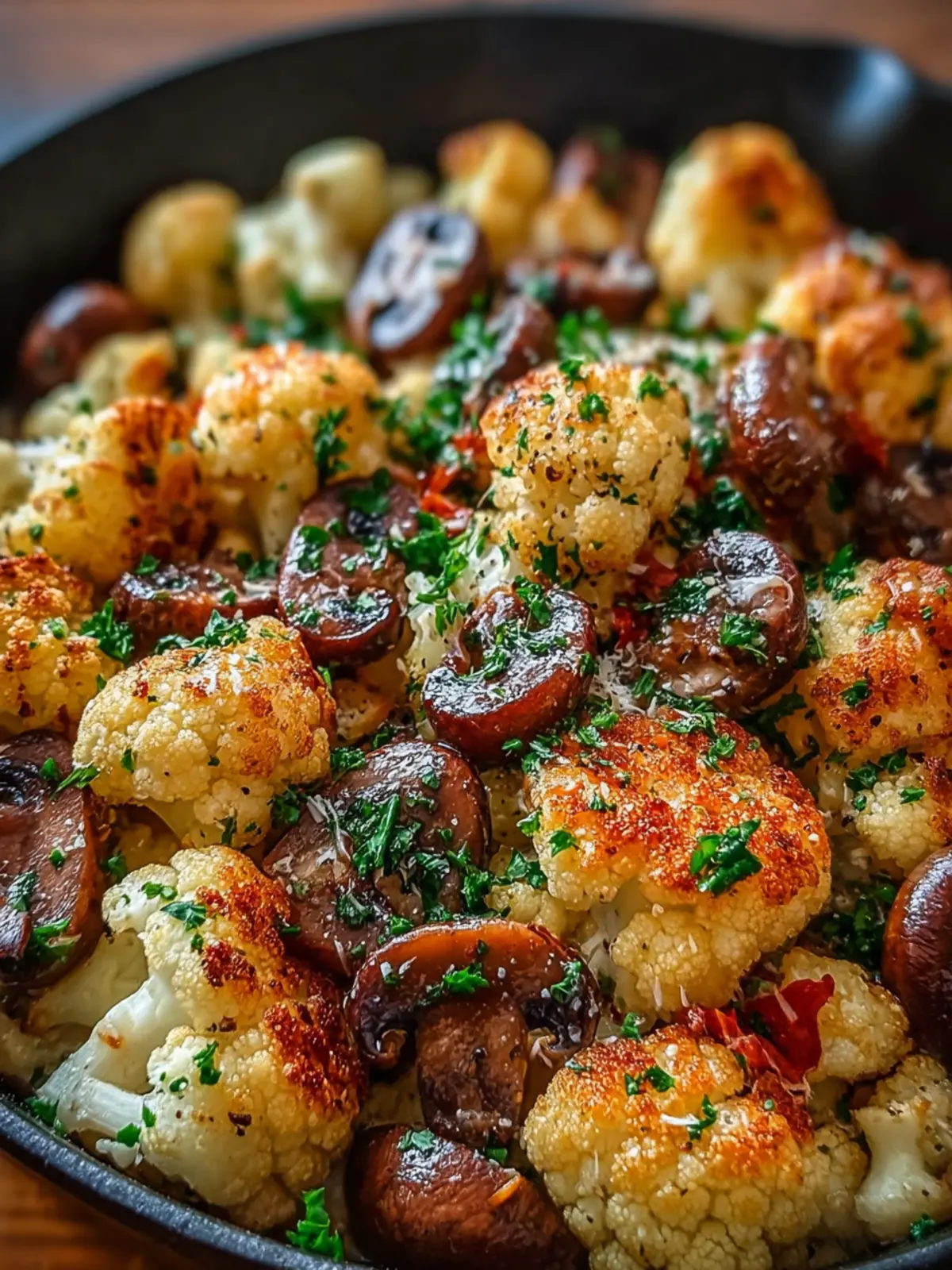 Garlic Butter Mushroom Cauliflower Skillet: Indulge in Comfort! 6 rhn8sygfwdz9myvwuhbn