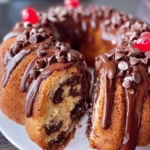 Moist Chocolate Chip Bundt Cake (With Cake Mix!) First Image