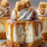 Mini Caramel Cheesecake Bites First Image