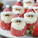 Mini Strawberry Santas: The Cutest No-Bake Christmas Treat You’ll Ever Make First Image