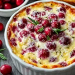 Baked Cranberry Cream Cheese Dip First Image