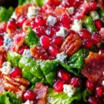 Red, Green, and Blue Christmas Salad First Image