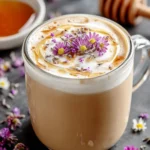 Indulge in a Cozy Honey Lavender Latte Recipe First Image