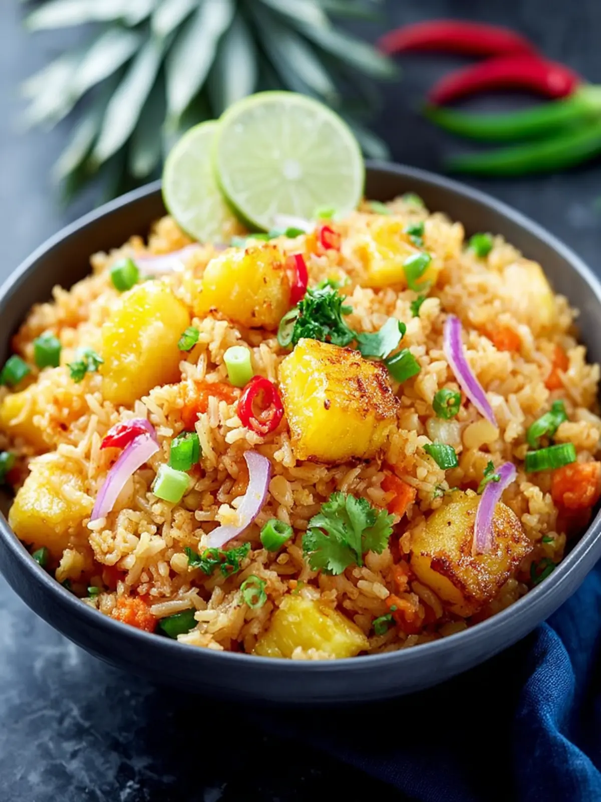 Thai Pineapple Fried Rice (Vegan) Recipe First Image