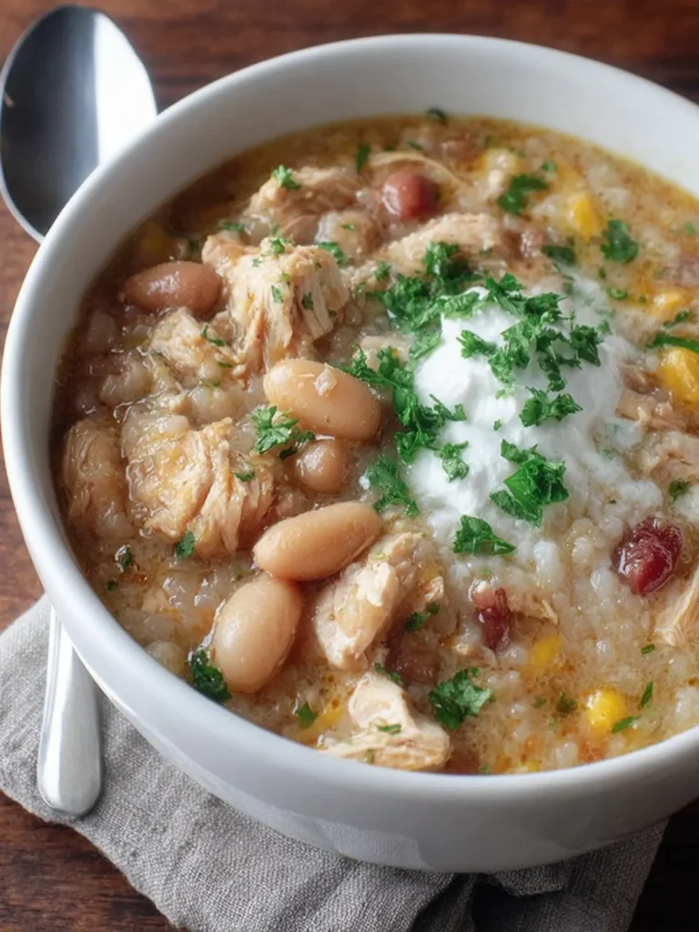 Easy White Chicken chili First Image