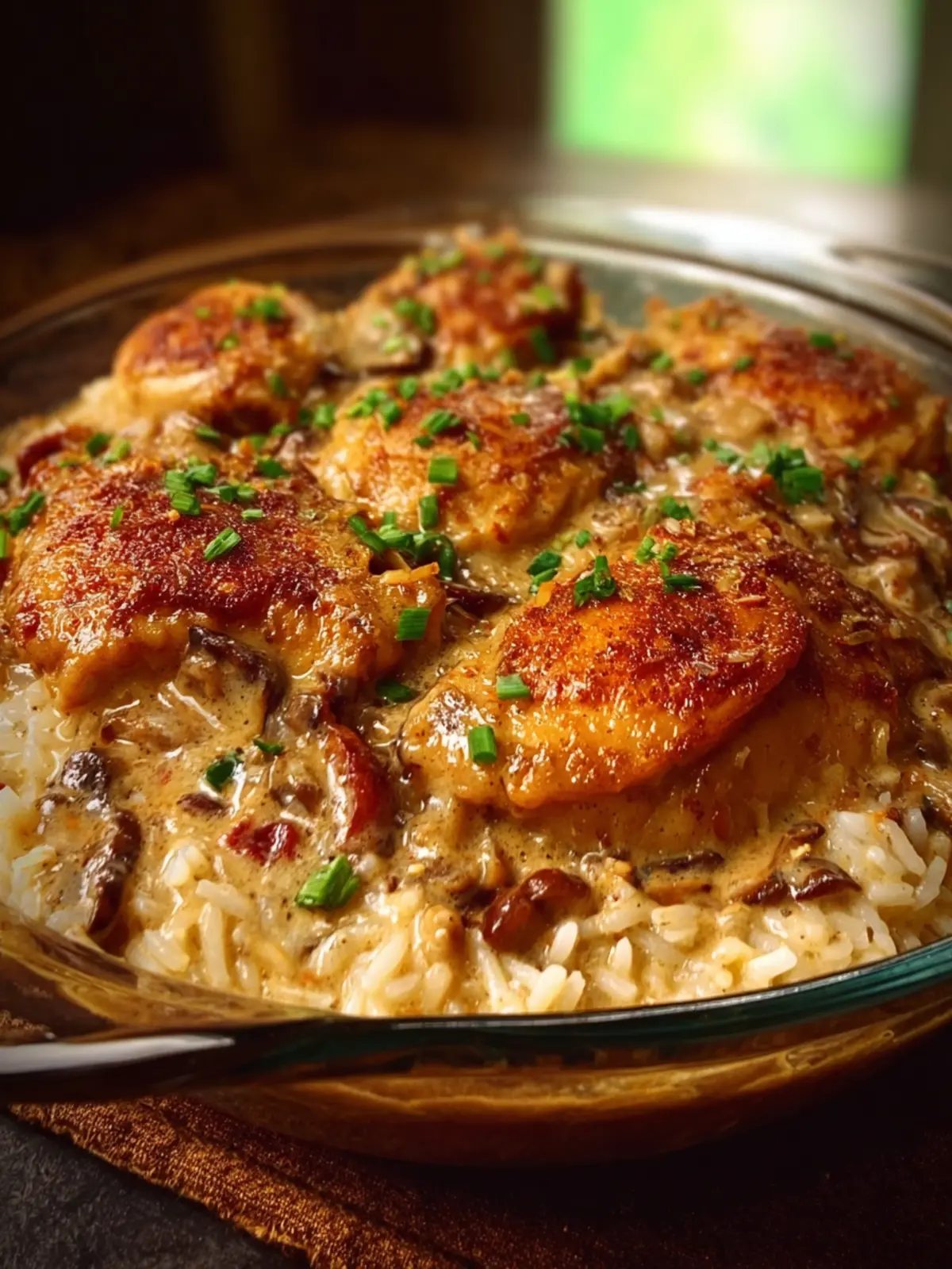 Smothered Chicken with Rice: A Creamy Delight You'll Love 7