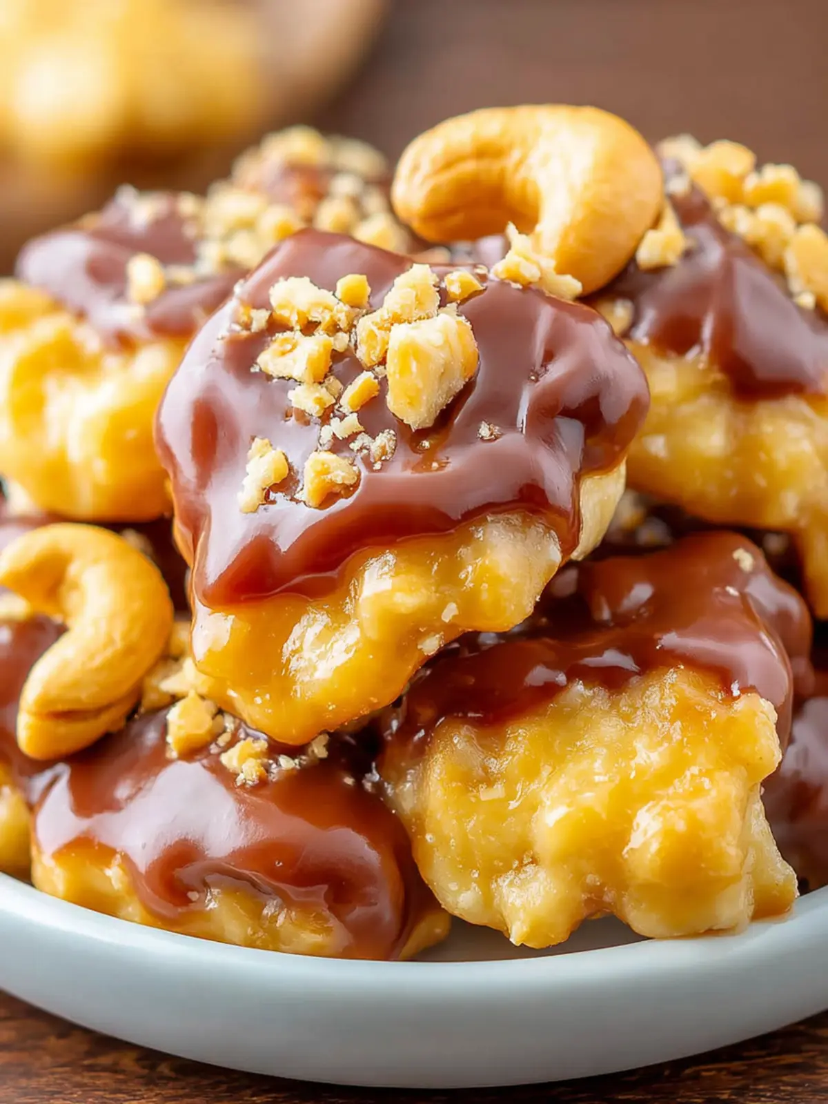 Caramel Cashew Clusters First Image