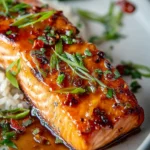 Apricot Dijon Glazed Salmon First Image