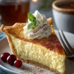 Creamy Cinnamon Vanilla Custard Pie: A Magical Holiday Dessert First Image