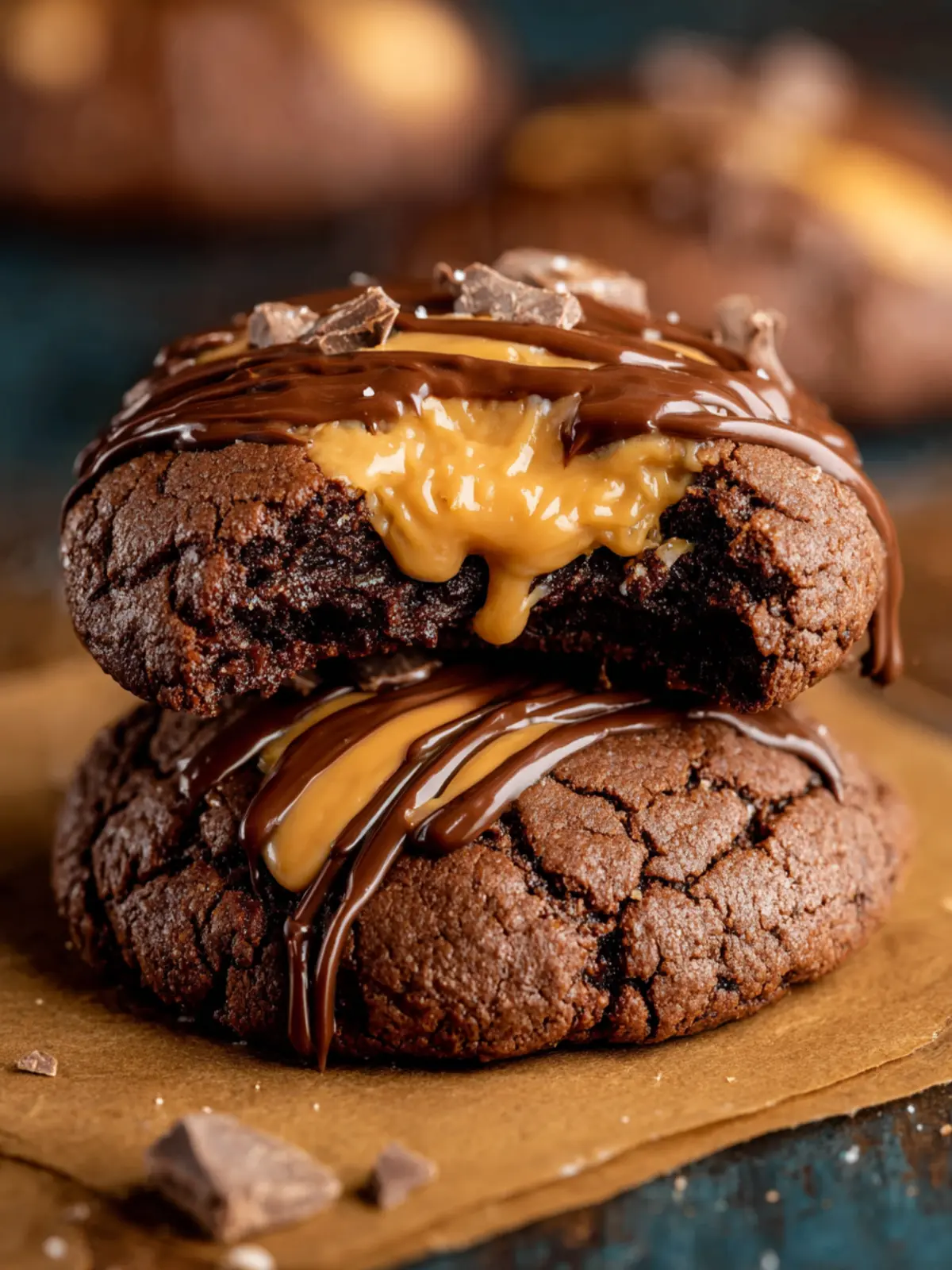 Buckeye Brownie Cookies — The Ultimate Chocolate and Peanut Butter Dessert First Image